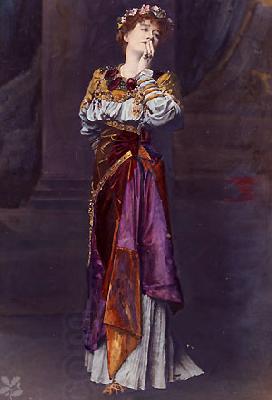 unknow artist William Shakespeare heroine Imogen in his play Cymbeline